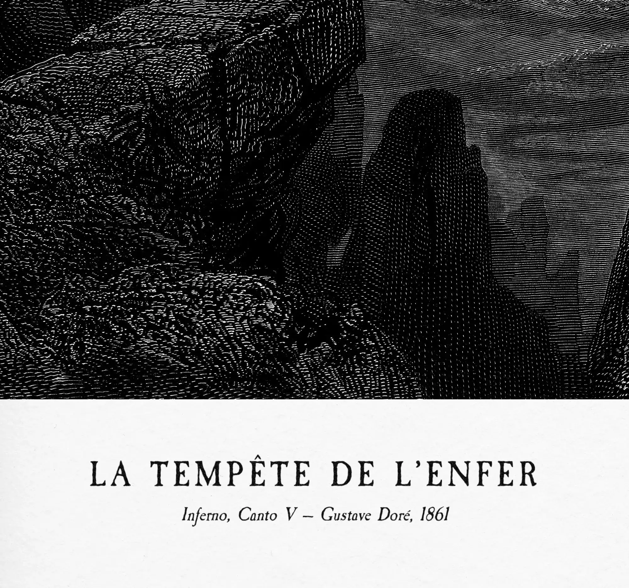 Affiche – Dante : La tempête de l’Enfer (Gustave Doré, 1861) – Image 9